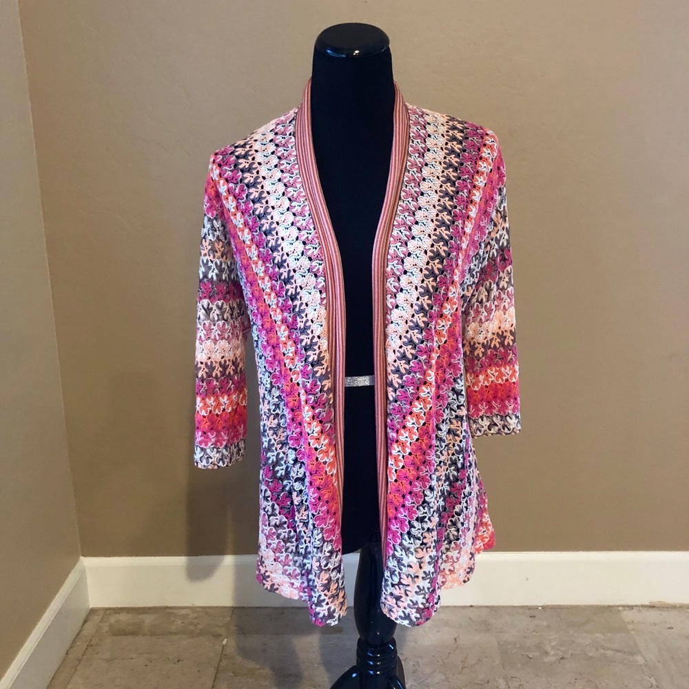 ZOZO Open Crochet Cardigan (M)